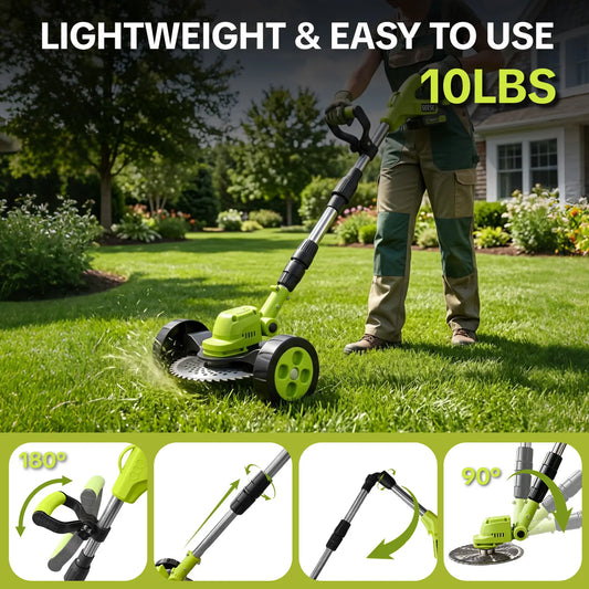SEESE 3-in-1 Cordless Lawn Mower
